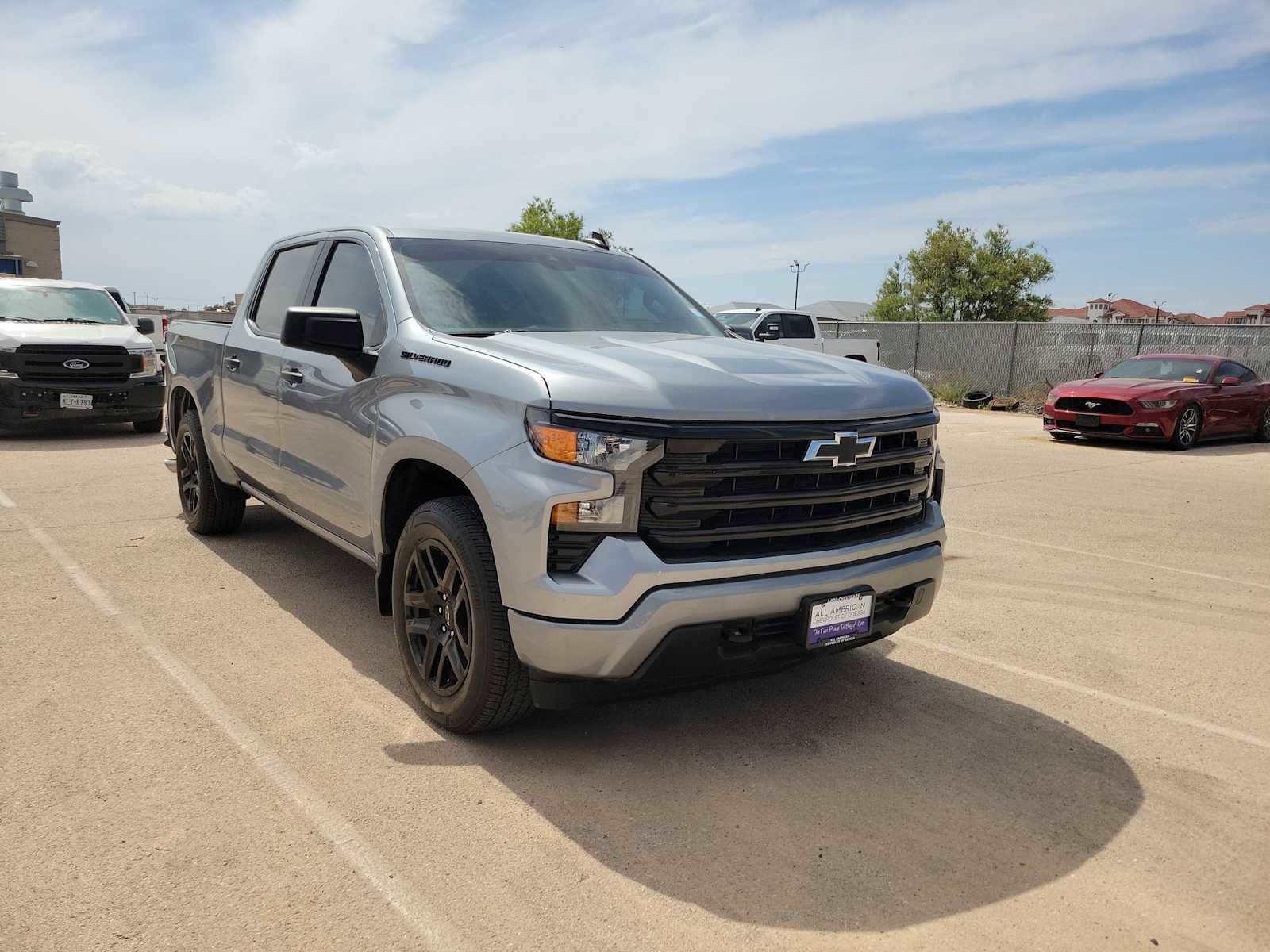 Used 2024 Chevrolet Silverado 1500 Custom w/ LPO, Dark Essentials Package RWD image 2