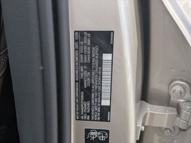 New 2026 Volvo XC90 T8 Plus w/ Protection Package Premier AWD/4WD image 15