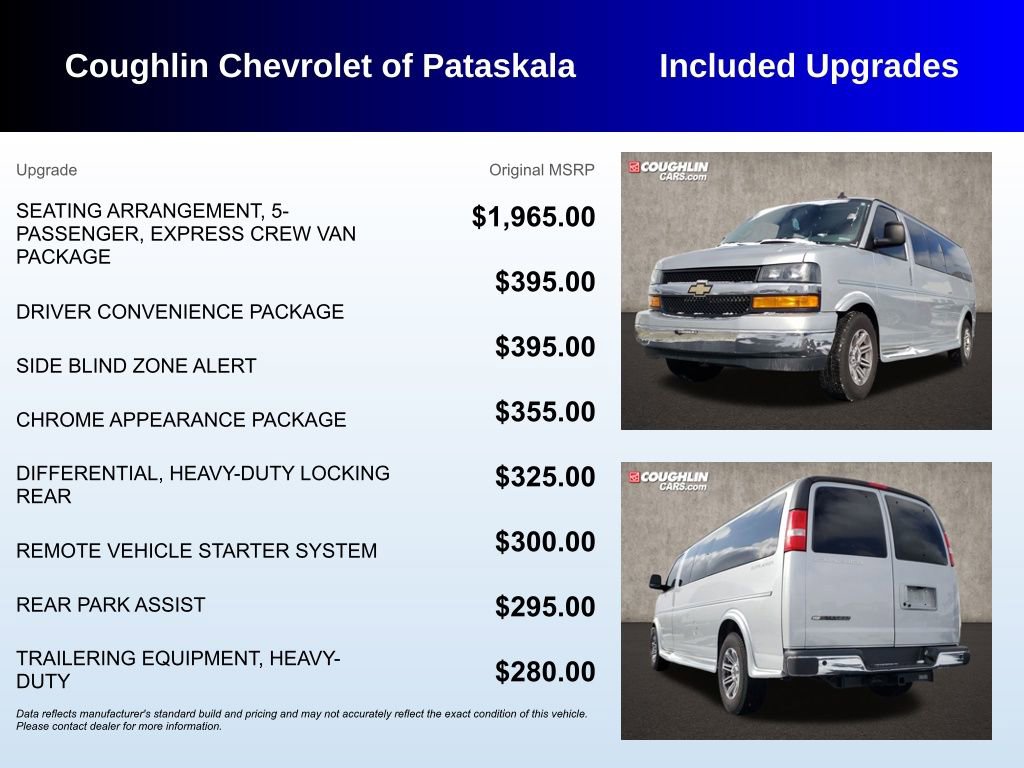 Used 2023 Chevrolet Express 2500 Extended image 3