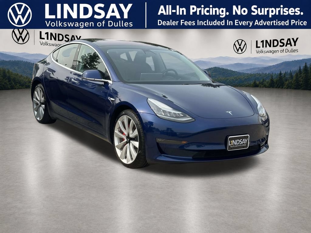 Used 2018 Tesla Model 3 Performance AWD/4WD image 1