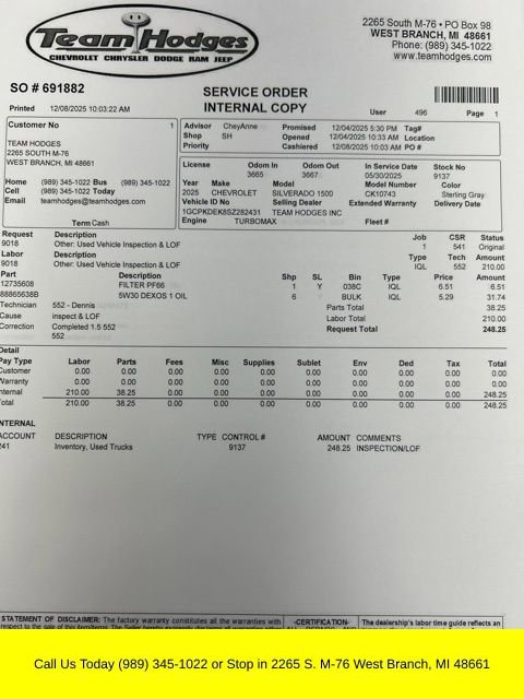 Used 2025 Chevrolet Silverado 1500 LT w/ All Star Edition Plus image 38