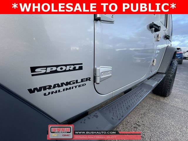 Used 2010 Jeep Wrangler Unlimited Sport image 28