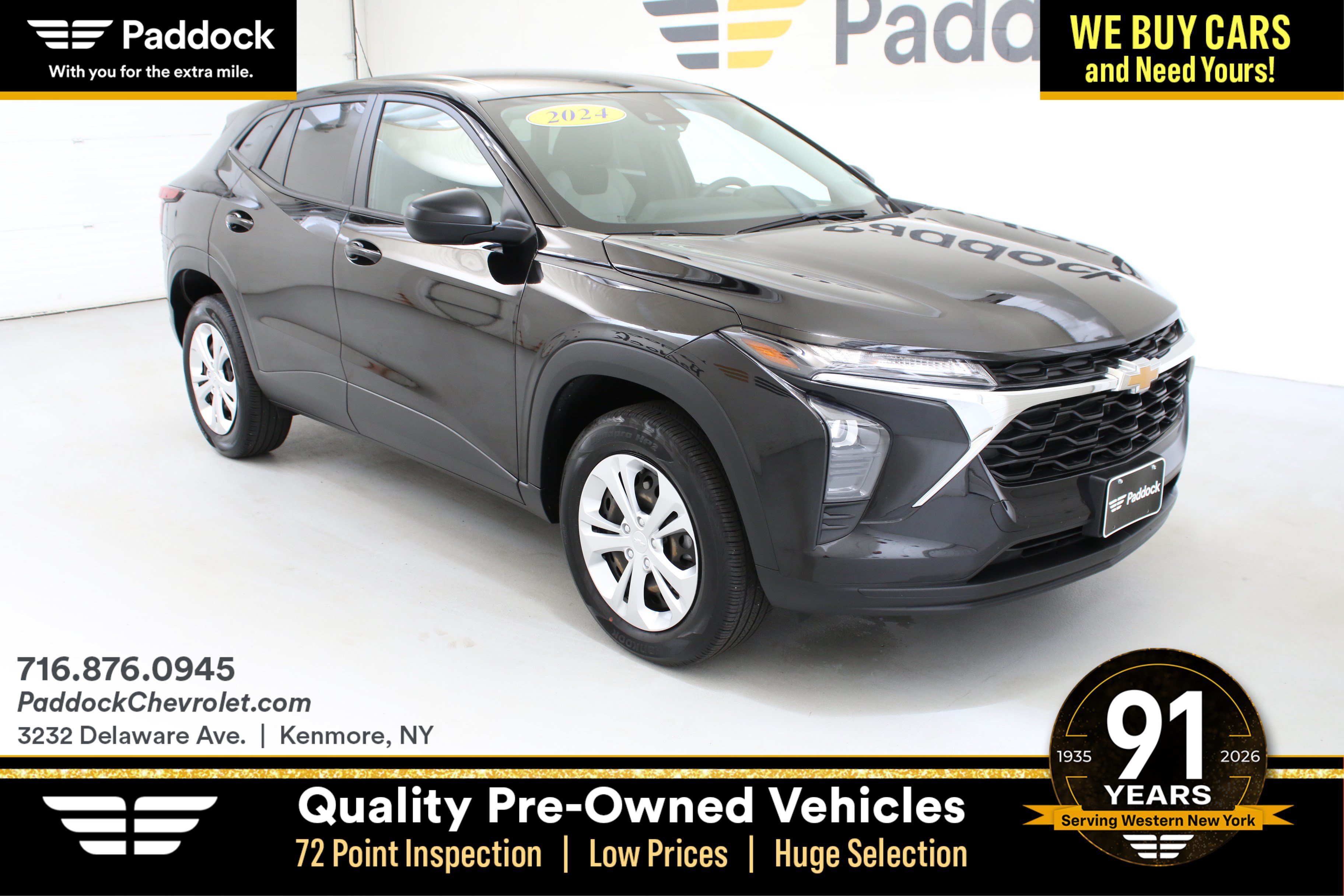 Used 2024 Chevrolet Trax LS FWD image 1