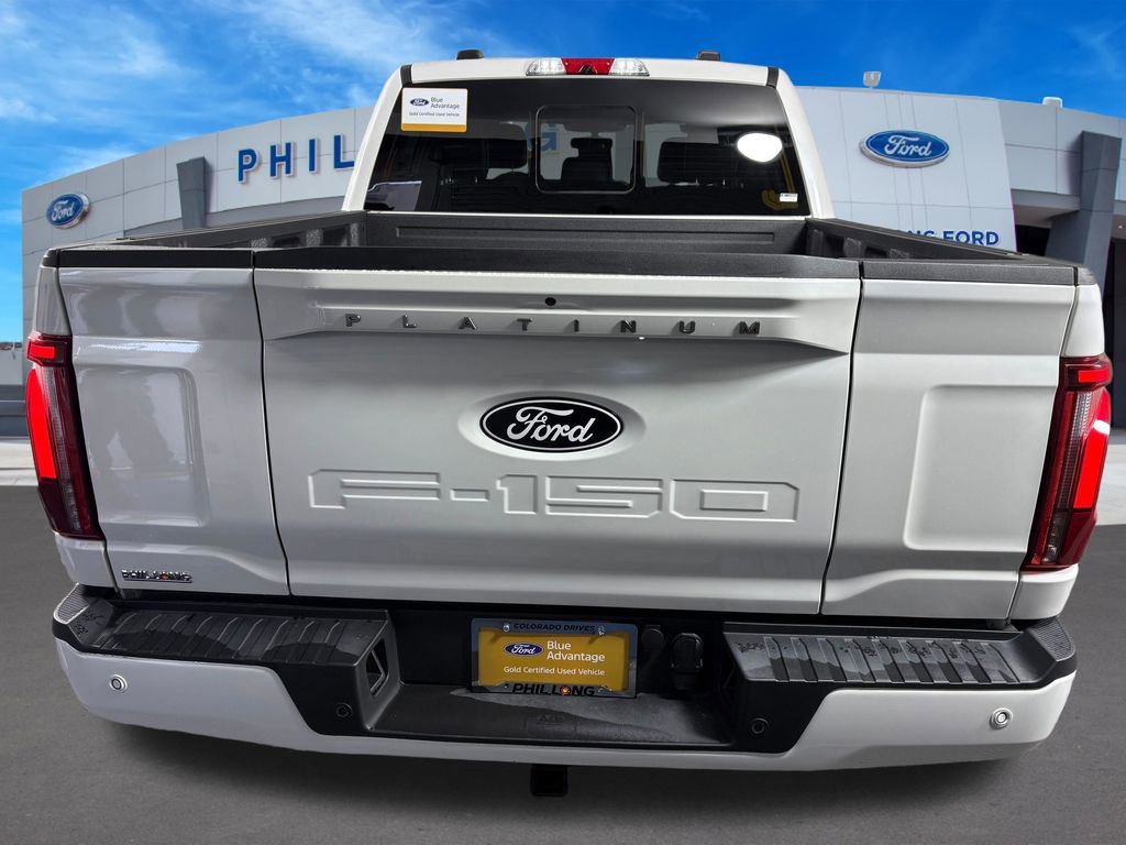 Certified 2025 Ford F150 Platinum w/ Equipment Group 702A High AWD/4WD image 4