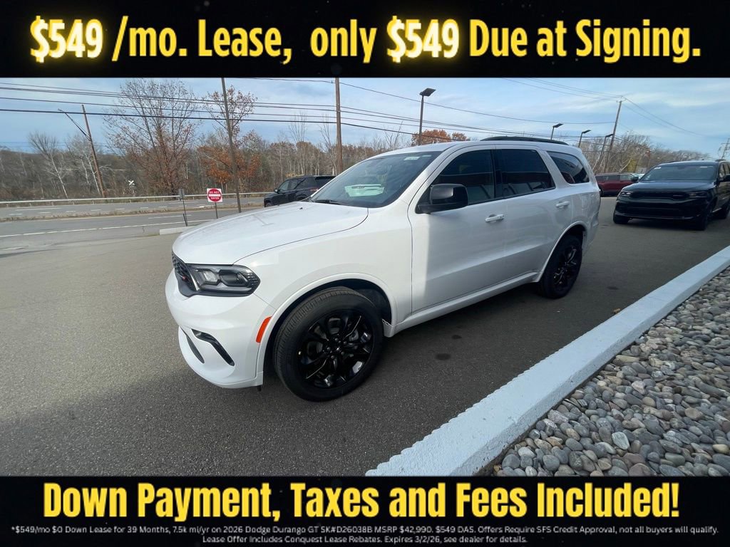 New 2026 Dodge Durango GT w/ Blacktop Package image 2