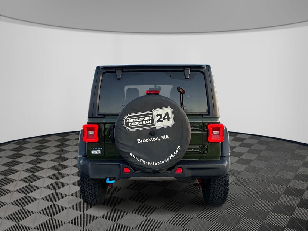 Certified 2023 Jeep Wrangler Unlimited Rubicon 4xe w/ Steel Bumper Group AWD/4WD image 6