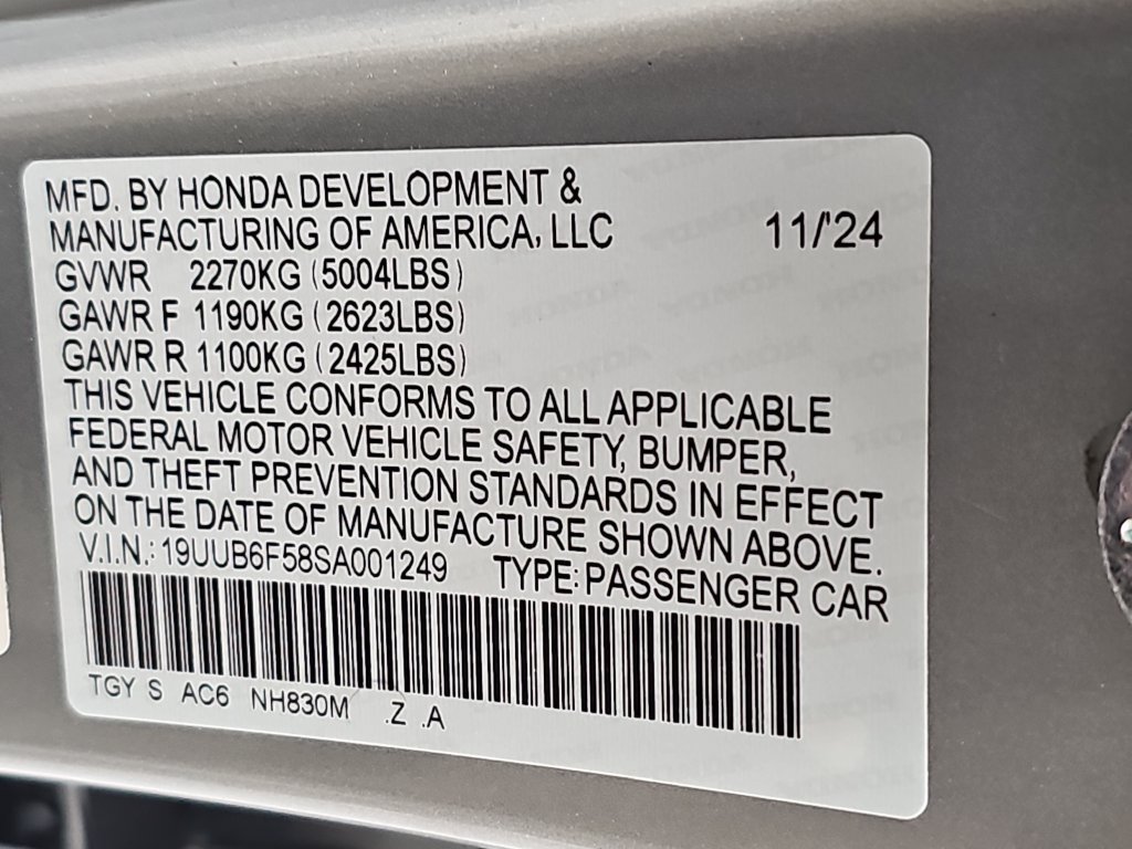 Used 2025 Acura TLX w/ A-SPEC Package AWD/4WD image 36