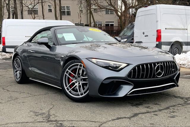 Certified 2022 Mercedes-Benz SL 55 AMG 4MATIC image 1