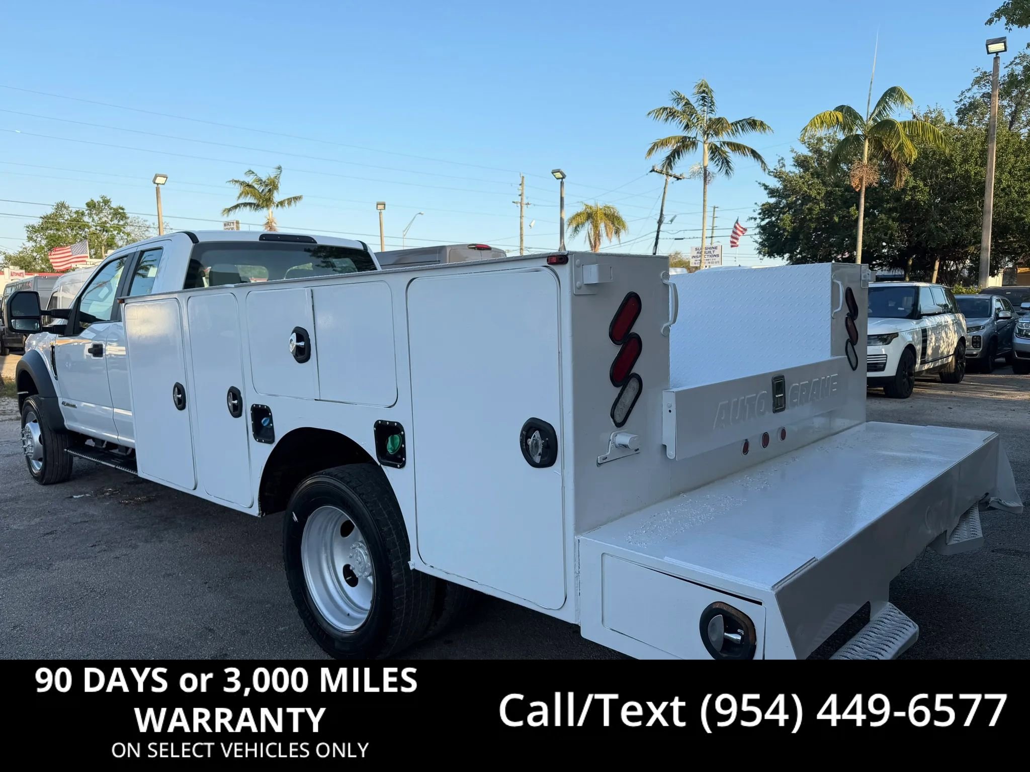 Used 2017 Ford F550 4x4 SuperCab Super Duty