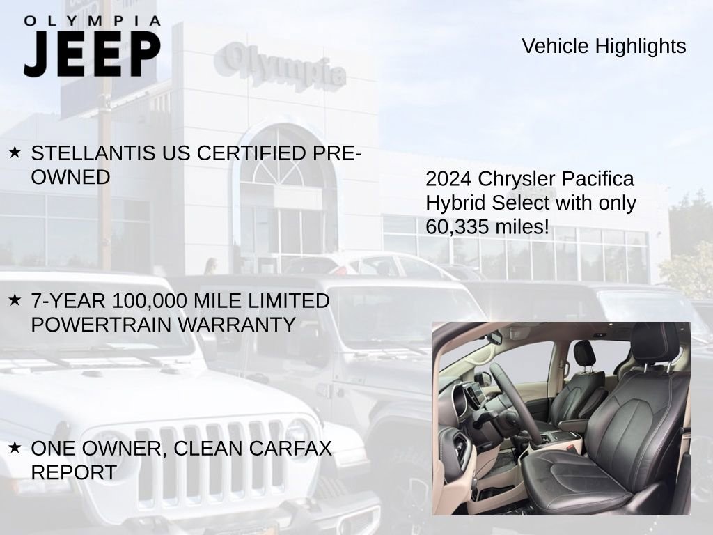 Certified 2024 Chrysler Pacifica Select image 6