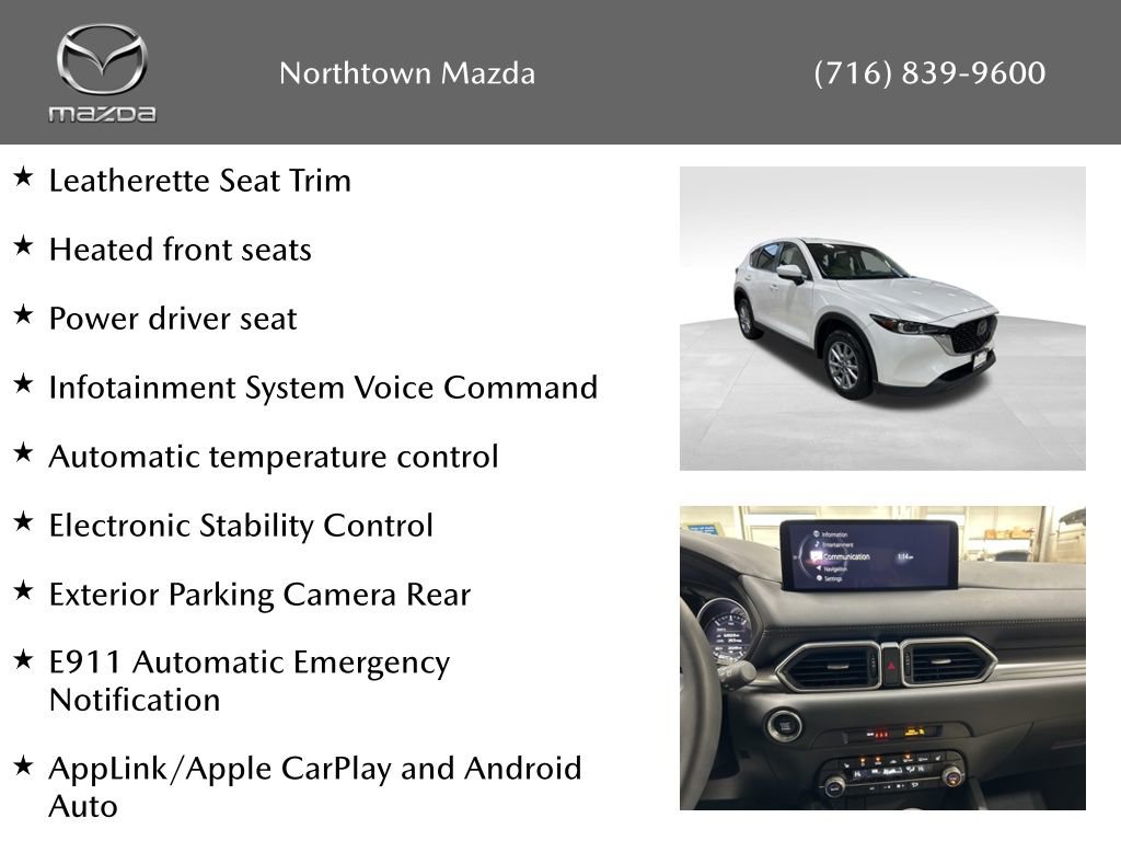 Certified 2023 MAZDA CX-5 AWD 2.5 S w/ Select Package image 10