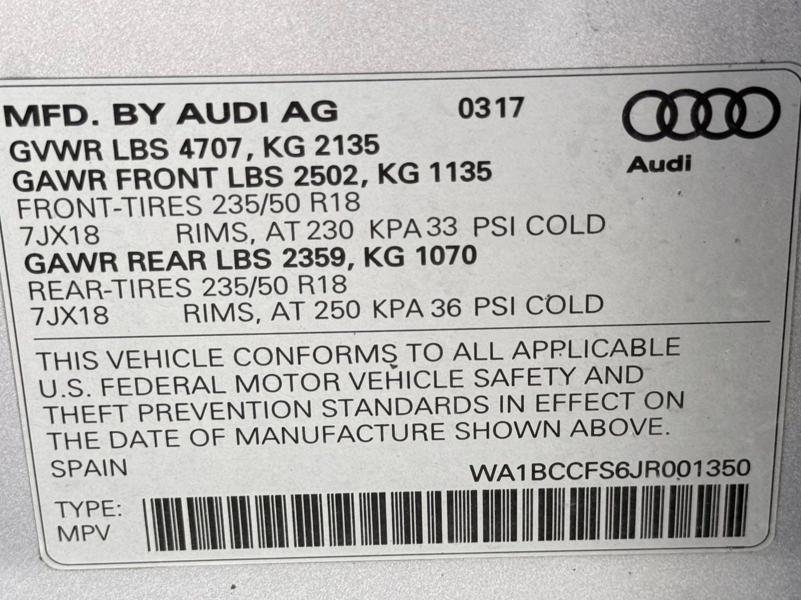 Used 2018 Audi Q3 2.0T Premium FWD image 49