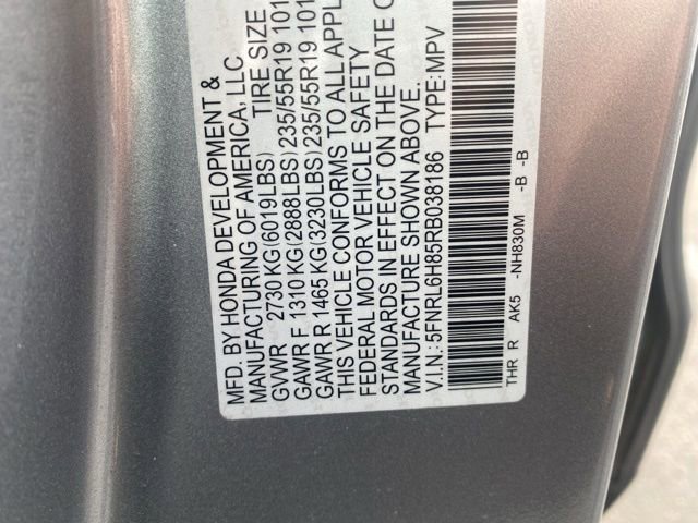 Used 2024 Honda Odyssey Touring image 11