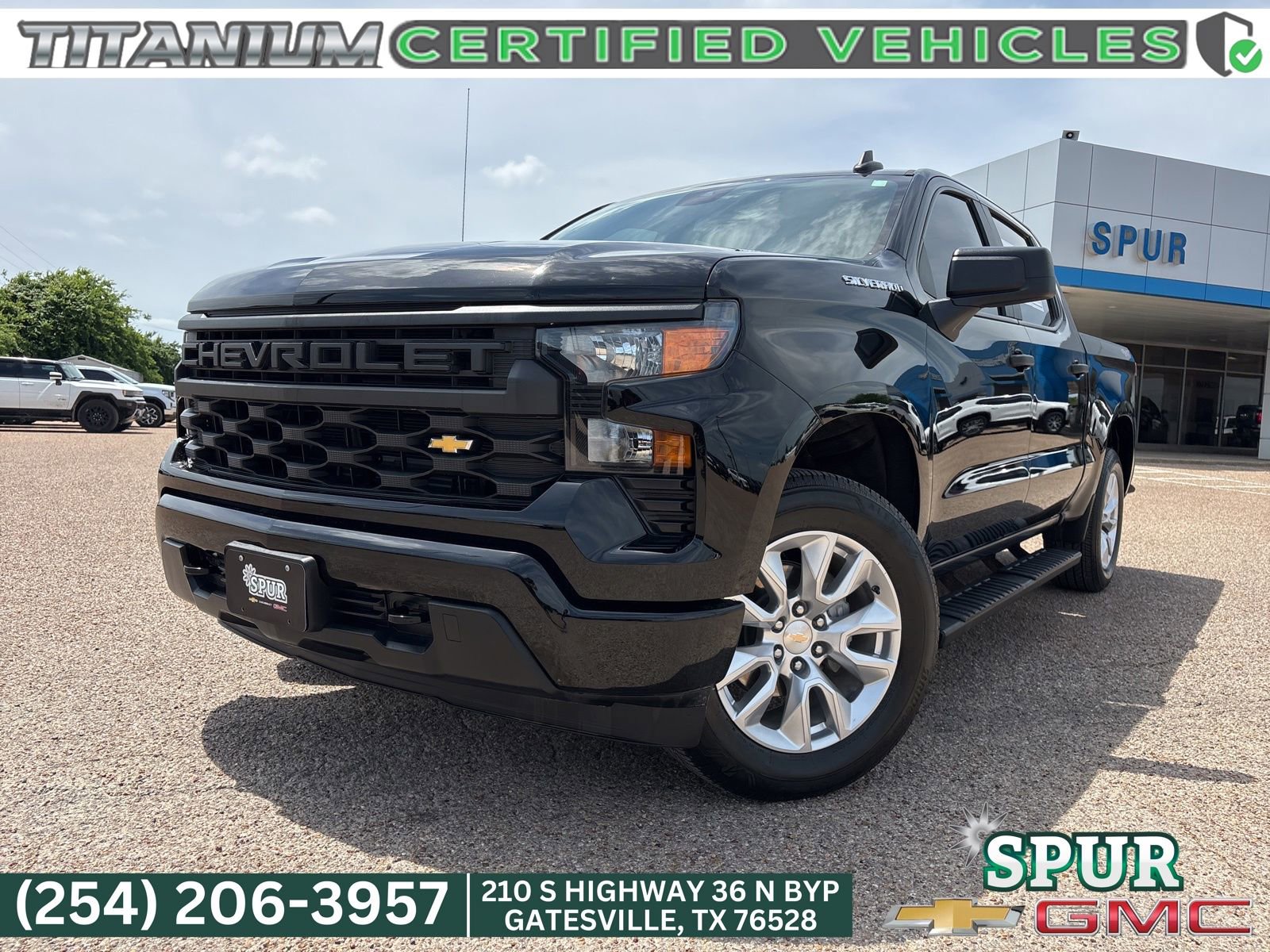 Certified 2024 Chevrolet Silverado 1500 Custom
