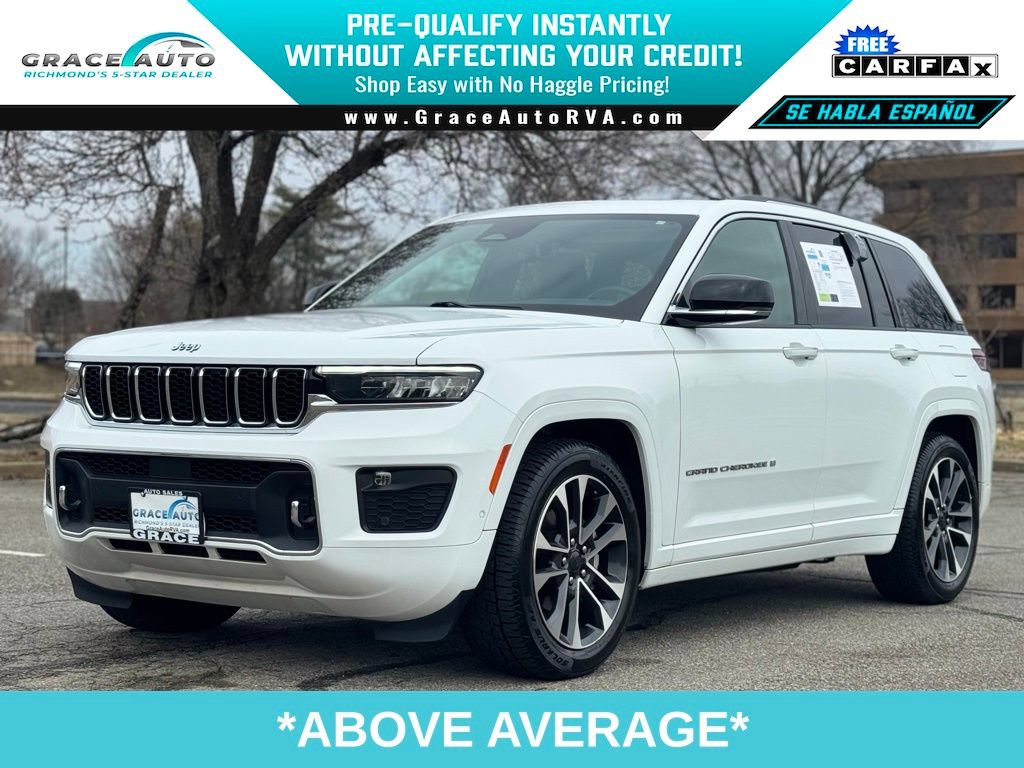 Used 2022 Jeep Grand Cherokee Overland w/ Luxury Tech Group IV