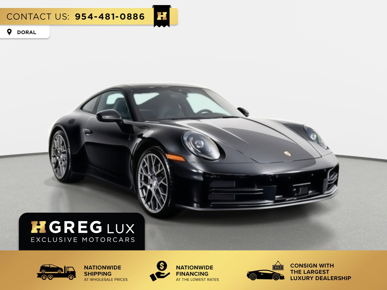 Used 2025 Porsche 911 Carrera RWD image 1