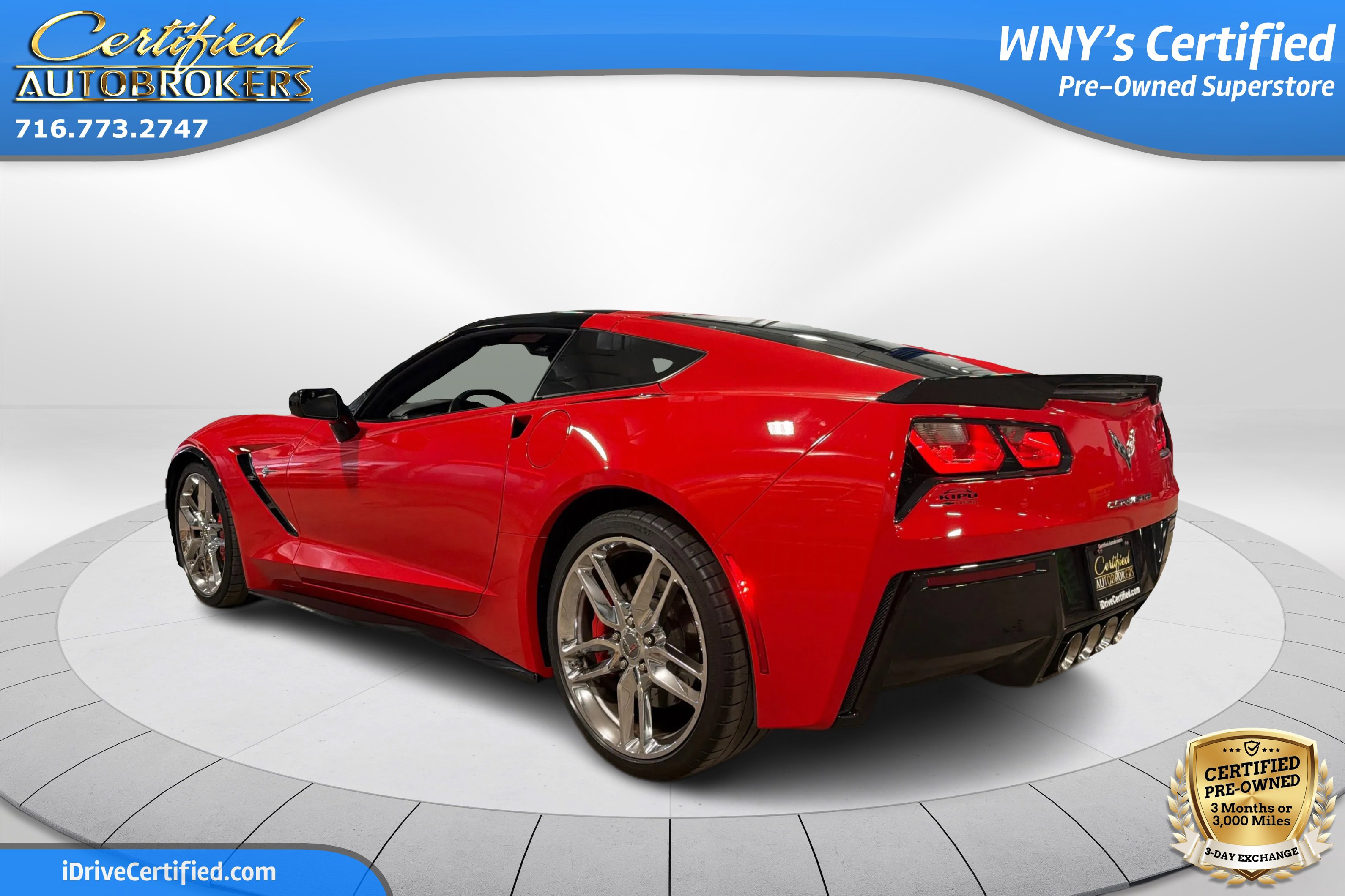 Used 2016 Chevrolet Corvette Stingray Convertible Z51 2LT w/ 2LT Preferred Equipment Group RWD image 8