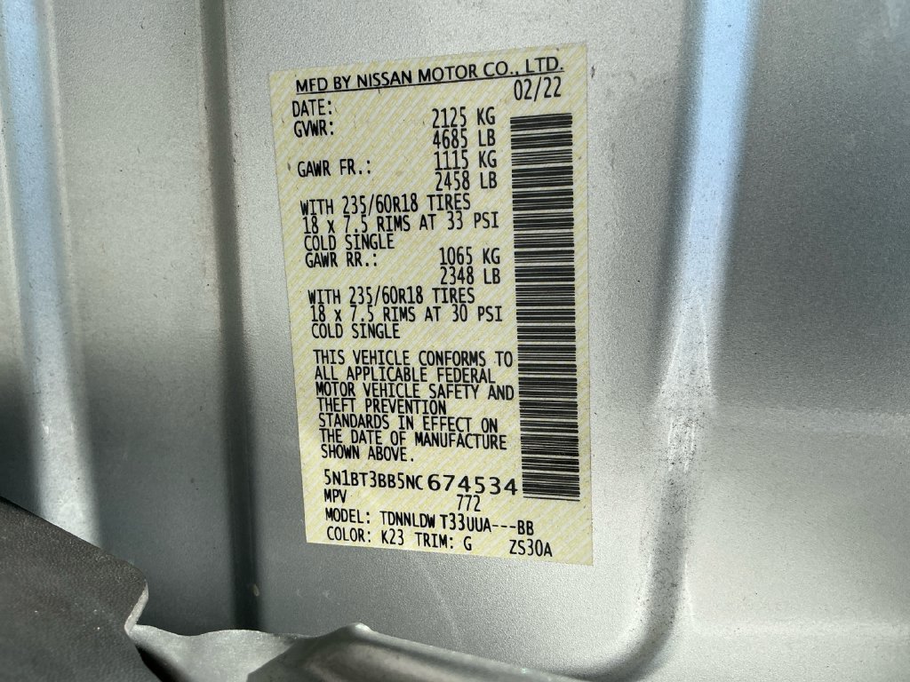 Used 2022 Nissan Rogue SV AWD/4WD image 30