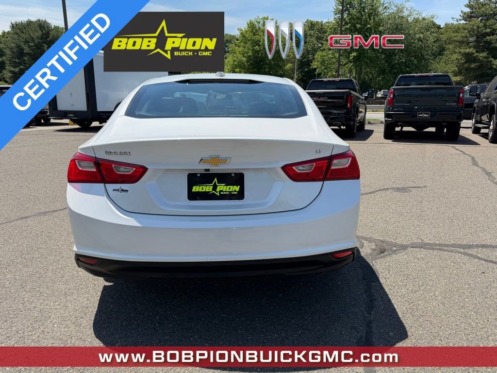 Certified 2018 Chevrolet Malibu LT w/ Leather Package FWD image 5