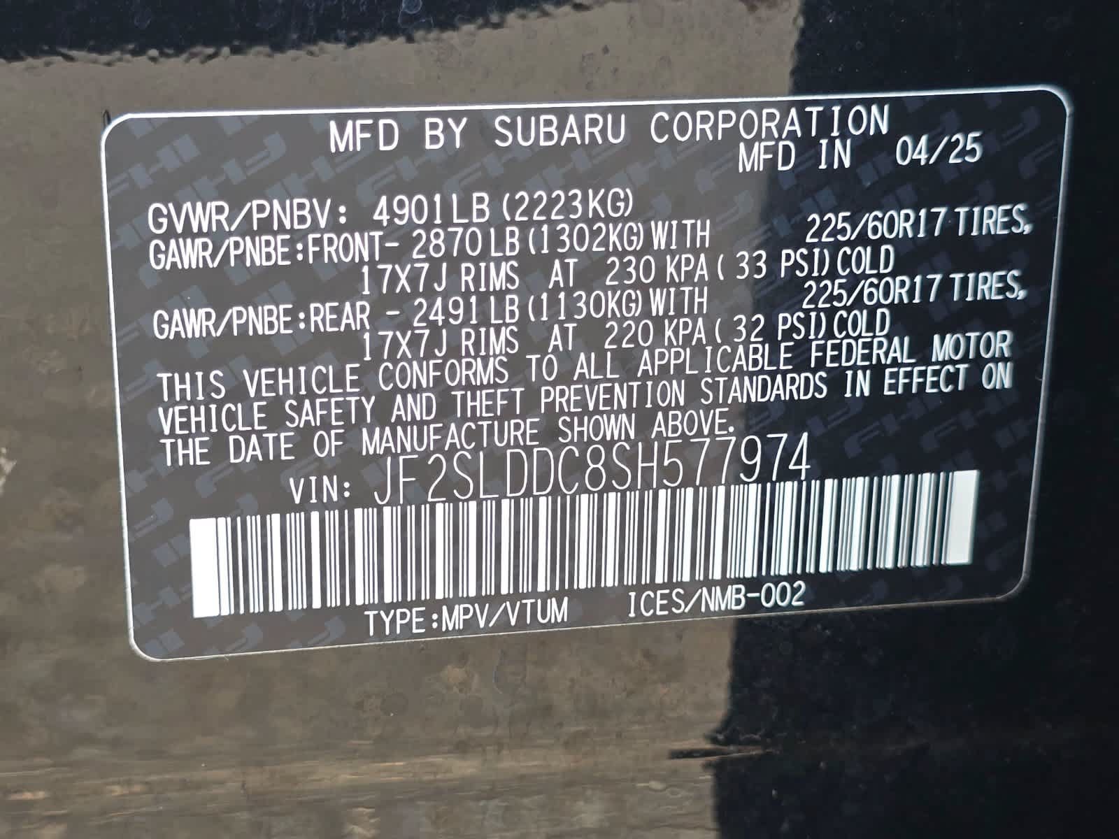 Certified 2025 Subaru Forester Premium AWD/4WD image 33