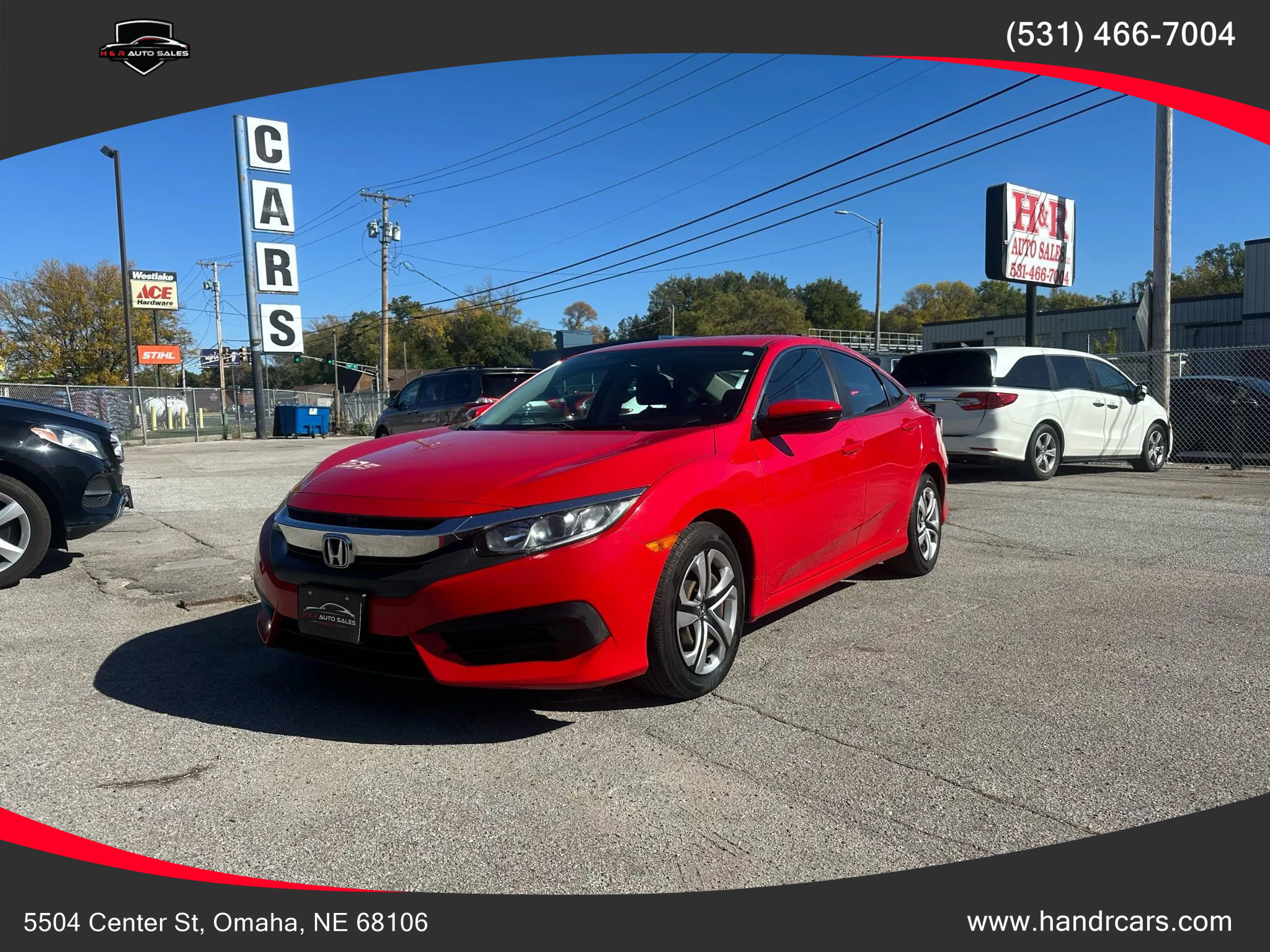 Used 2016 Honda Civic LX image 1