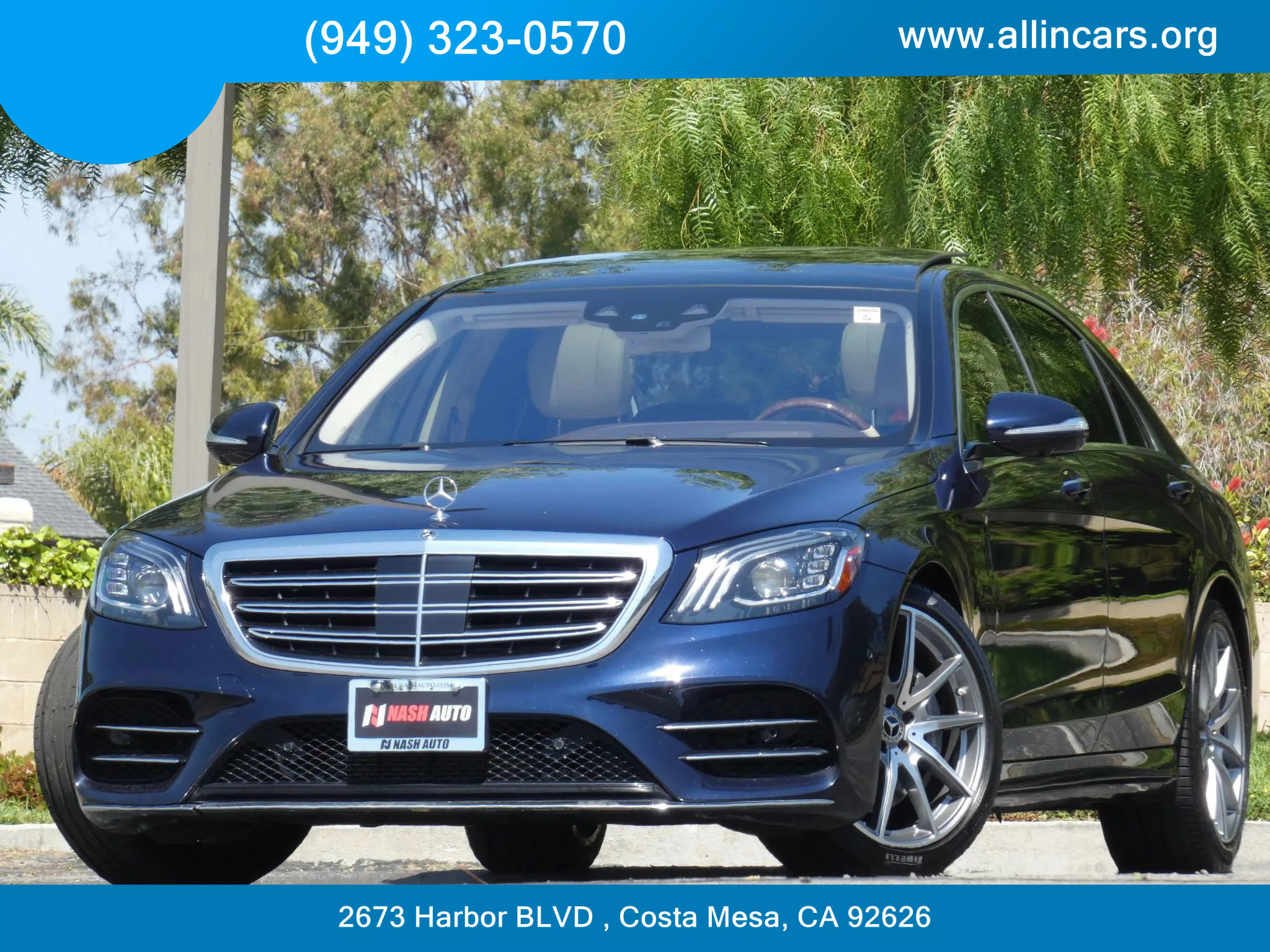 Used 2018 Mercedes-Benz S 560 Sedan image 1