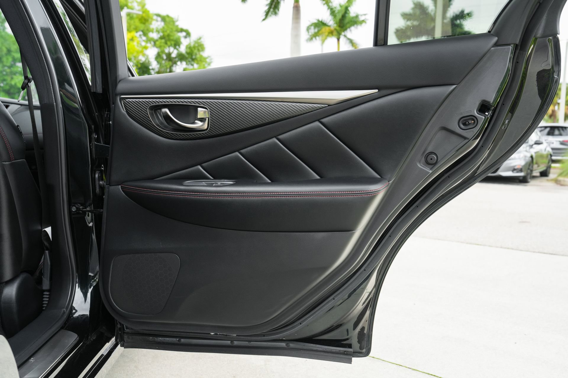 Used 2023 INFINITI Q50 Red Sport 400 w/ Black Opal Edition image 35