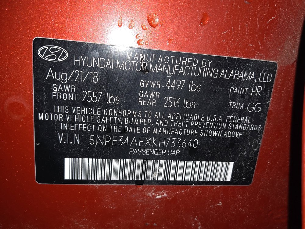 Used 2019 Hyundai Sonata SEL w/ Tech Package 02 FWD image 33