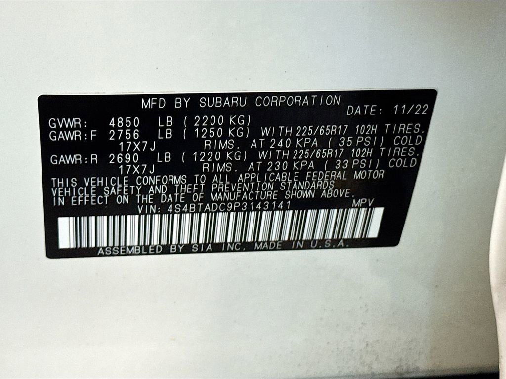 Used 2023 Subaru Outback Premium image 29