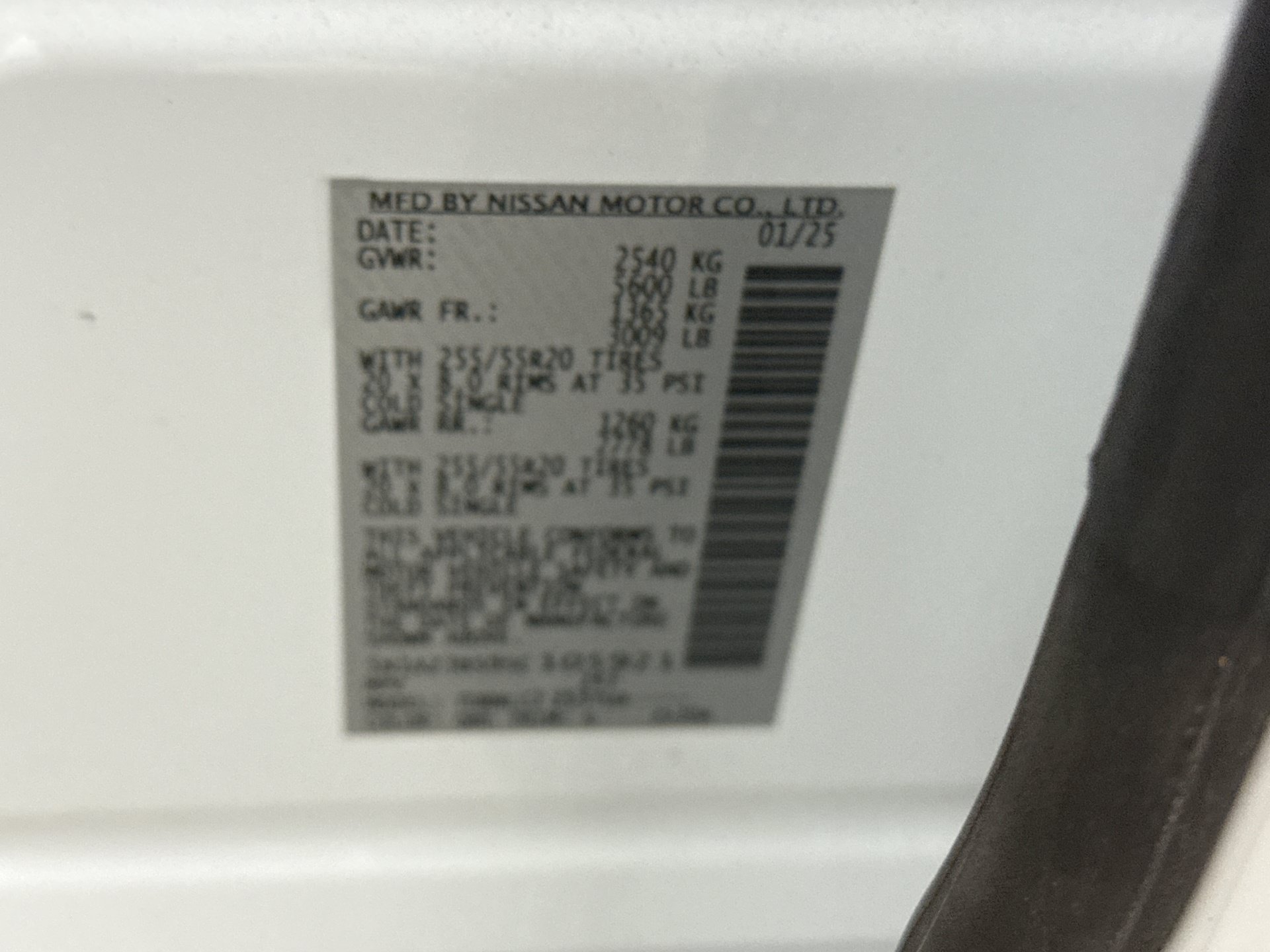 Used 2025 Nissan Murano SV AWD/4WD image 11
