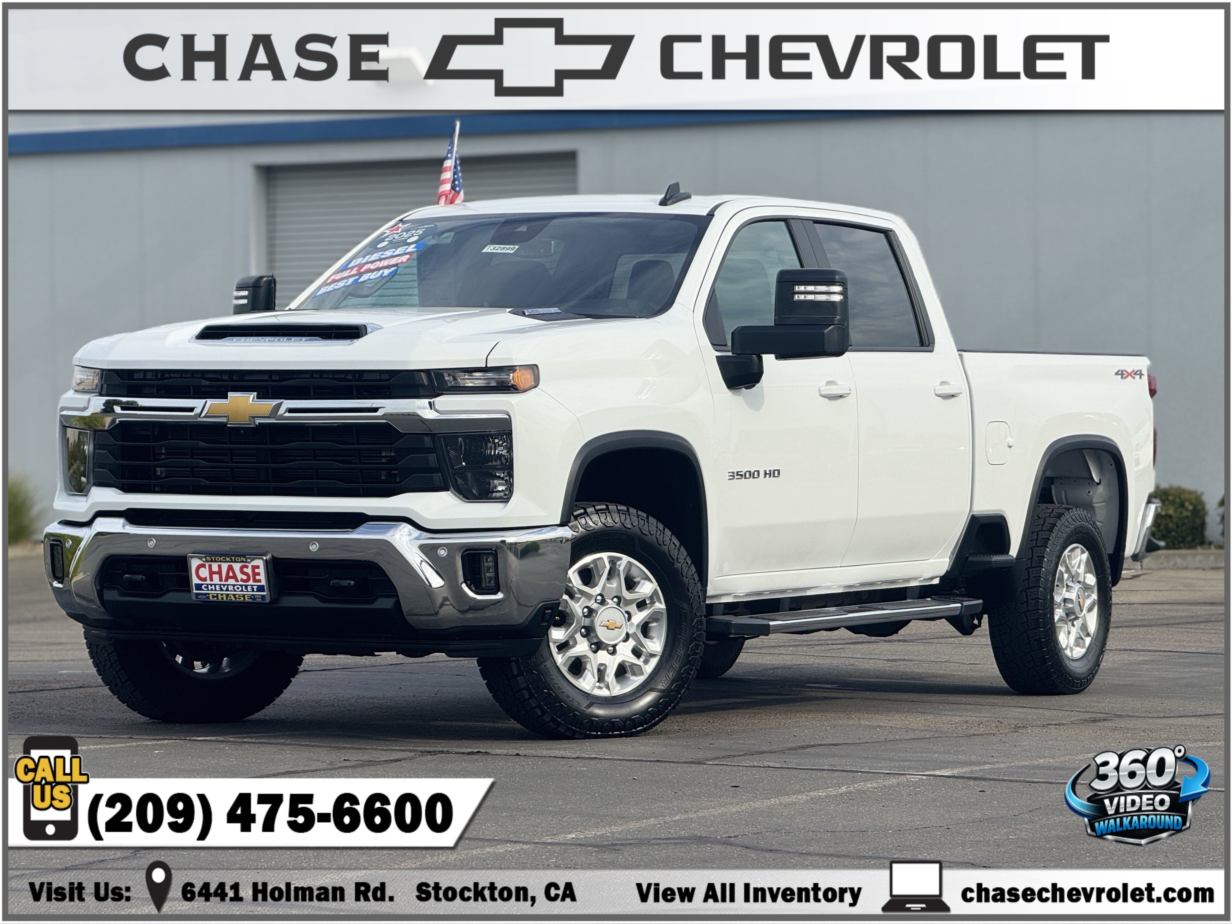 Certified 2025 Chevrolet Silverado 3500 LT w/ Safety Package