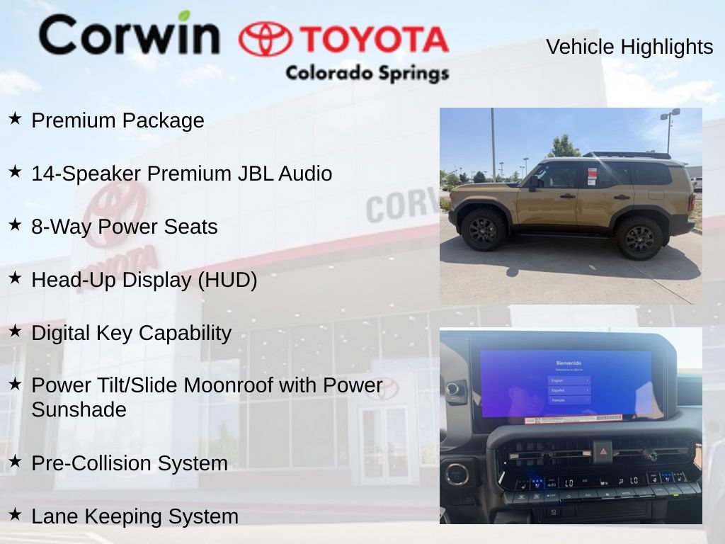 Used 2026 Toyota Land Cruiser w/ Premium Package AWD/4WD image 15