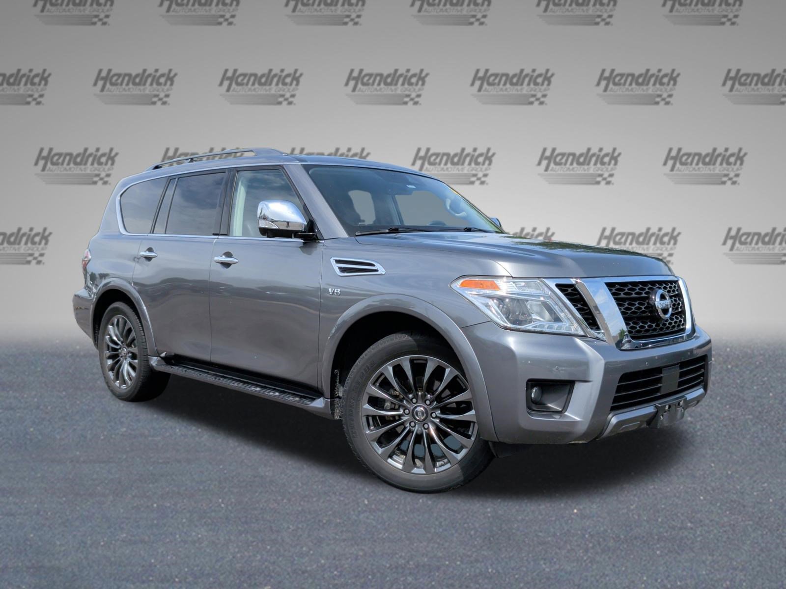 Used 2020 Nissan Armada Platinum w/ Interior Lighting Package AWD/4WD image 2