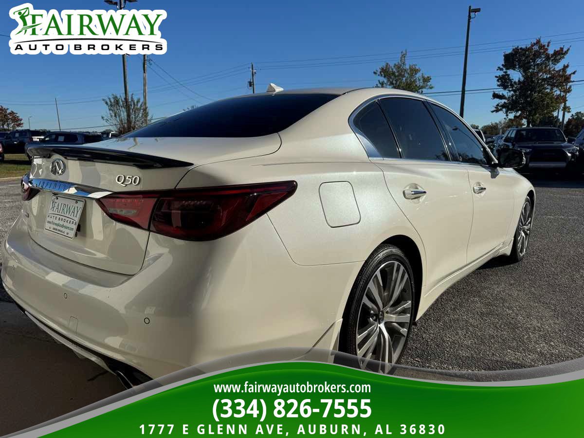 Used 2022 INFINITI Q50 Sensory image 6