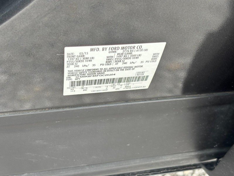 Used 2015 Ford Explorer Limited AWD/4WD image 24