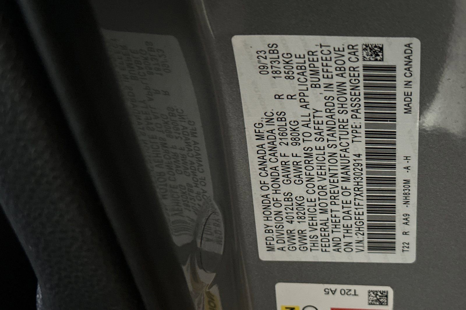 Used 2024 Honda Civic EX image 3