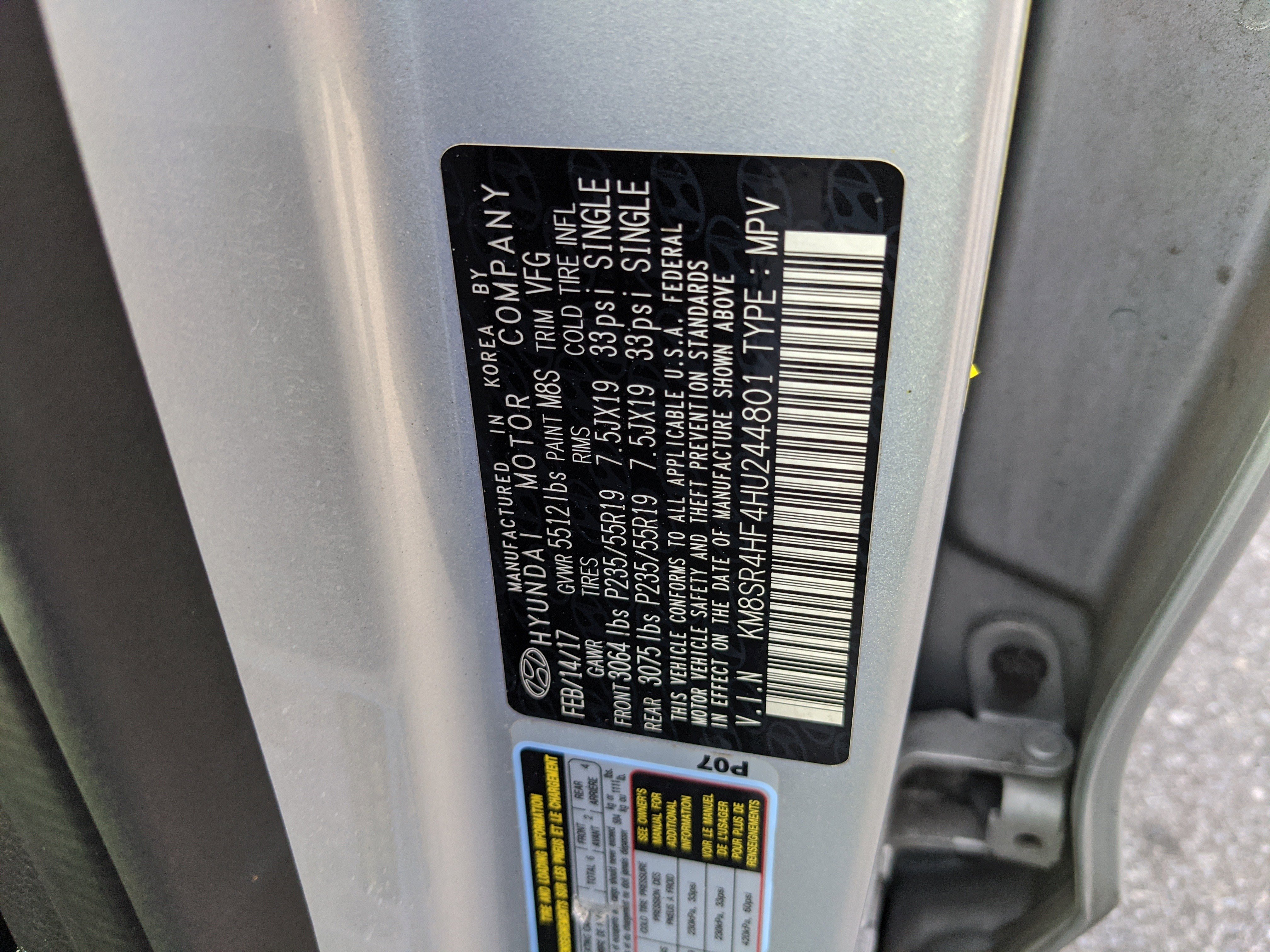 Used 2017 Hyundai Santa Fe Limited image 8