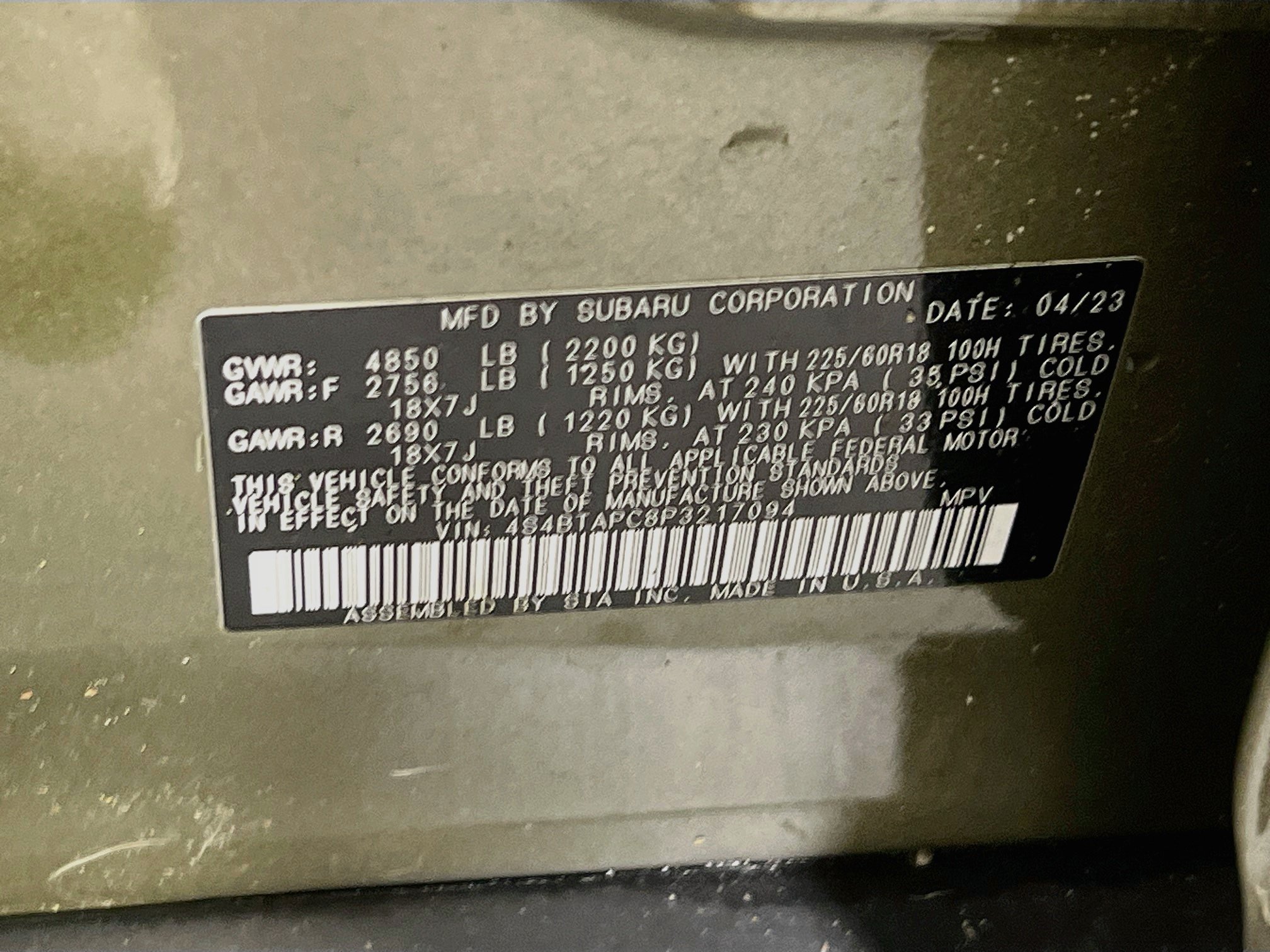 Used 2023 Subaru Outback Touring AWD/4WD image 33