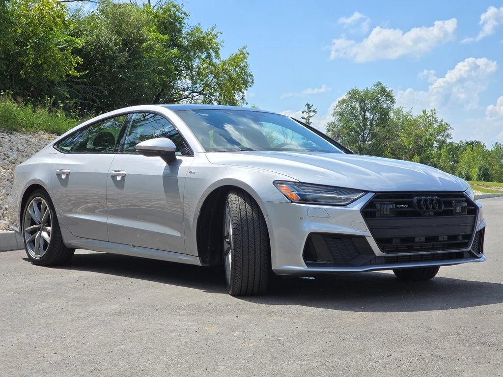 Certified 2023 Audi A7 3.0T Prestige w/ S Line Black Optic Package AWD/4WD image 8