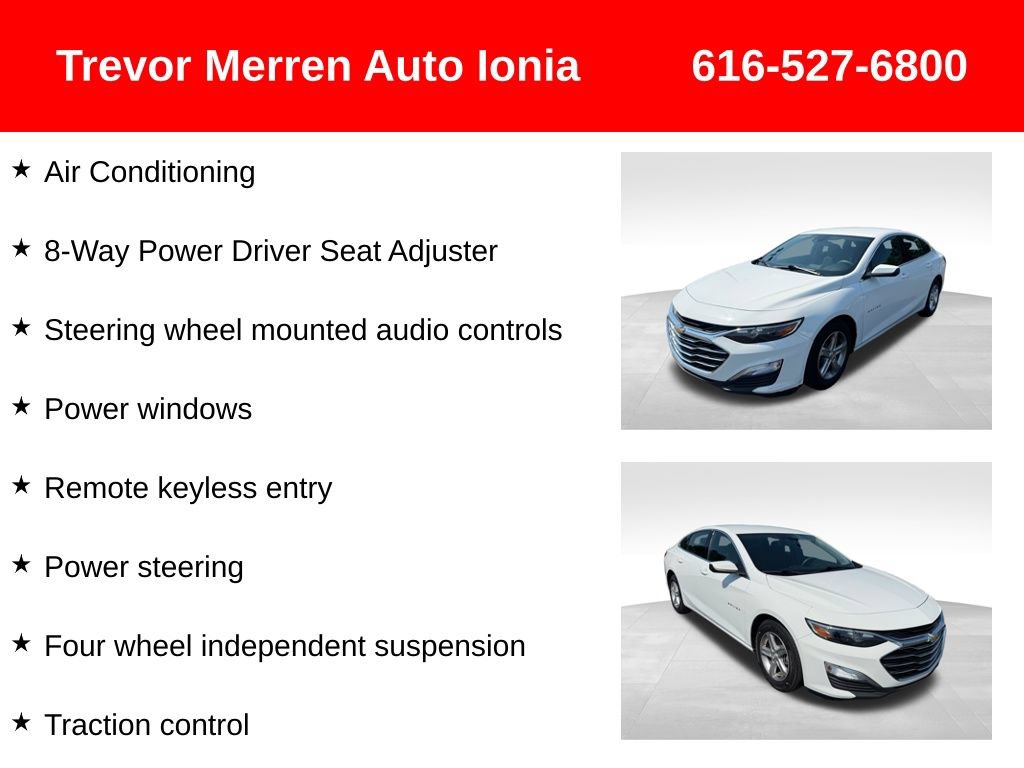 Used 2022 Chevrolet Malibu LS w/ Driver Confidence Package II FWD image 32