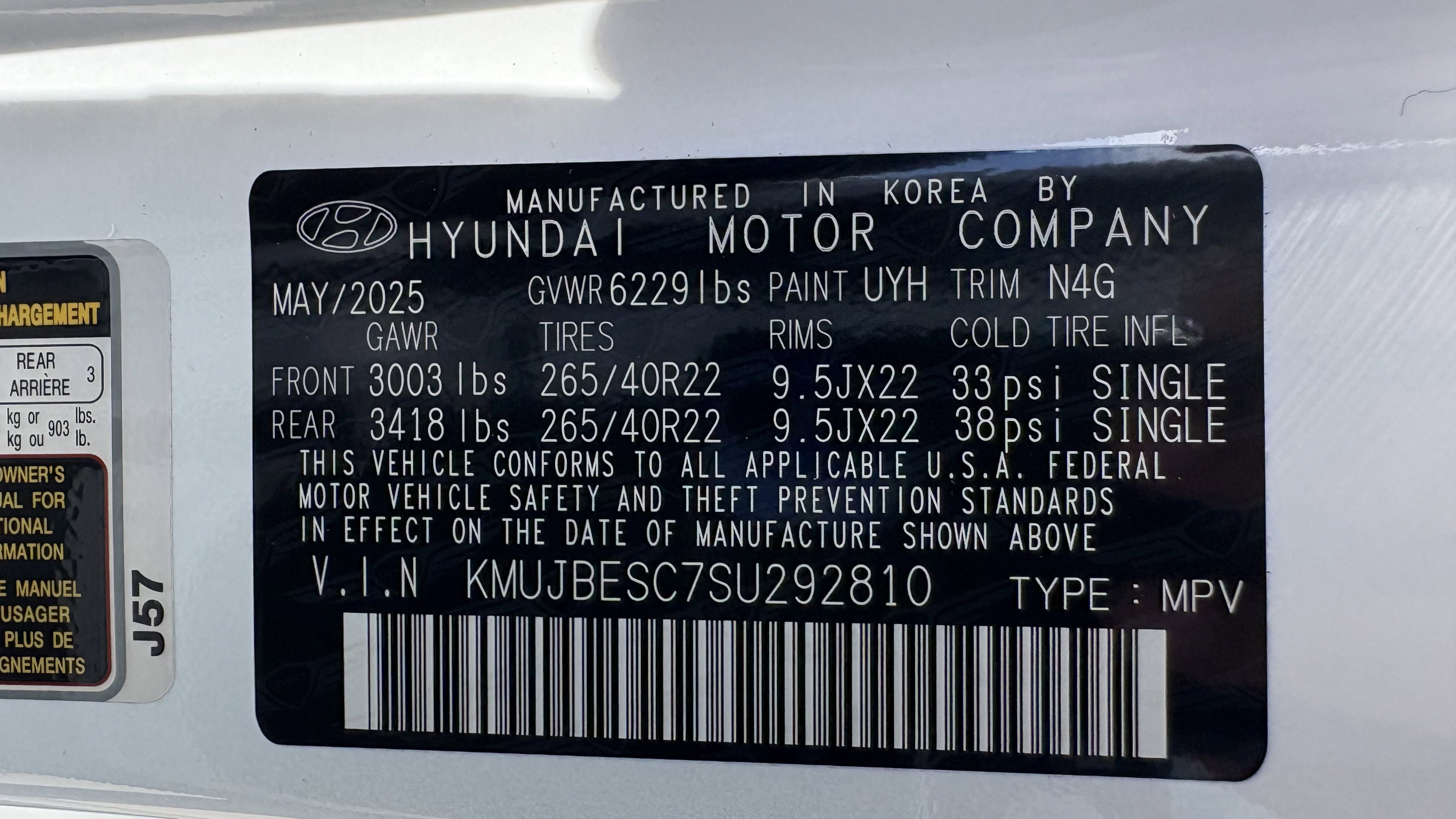 Used 2025 Genesis GV80 3.5T e-SC image 34