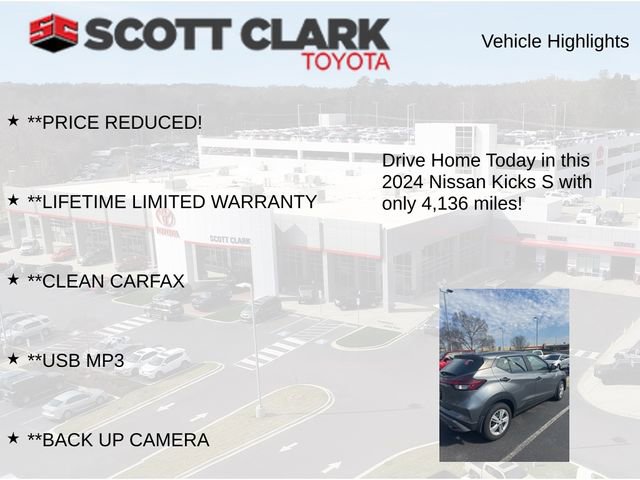 Used 2024 Nissan Kicks S image 13