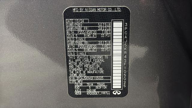 Used 2025 INFINITI QX55 Essential w/ Accent Package AWD/4WD image 28