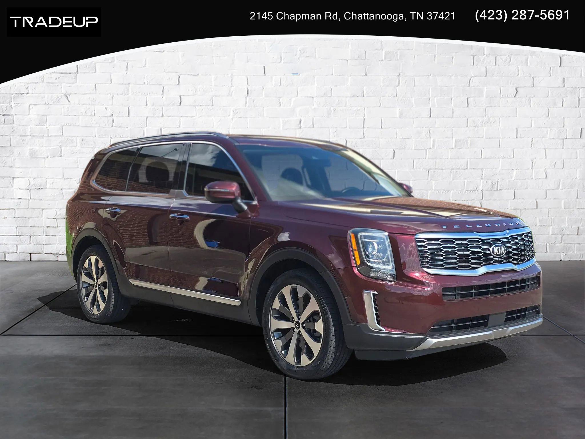 Used 2020 Kia Telluride S w/ S 8 Passenger Seating Package