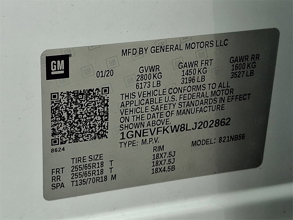 Used 2020 Chevrolet Traverse LS w/ LPO, Floor Liner Package image 27