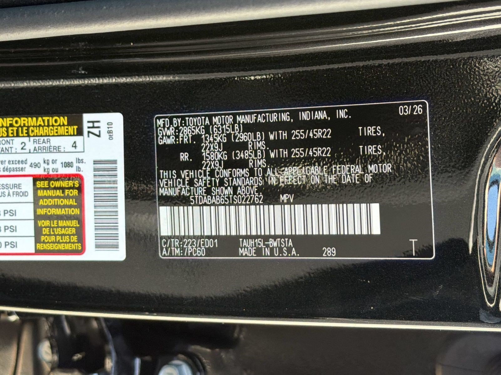Used 2026 Lexus TX 500h AWD w/ Technology Package image 18