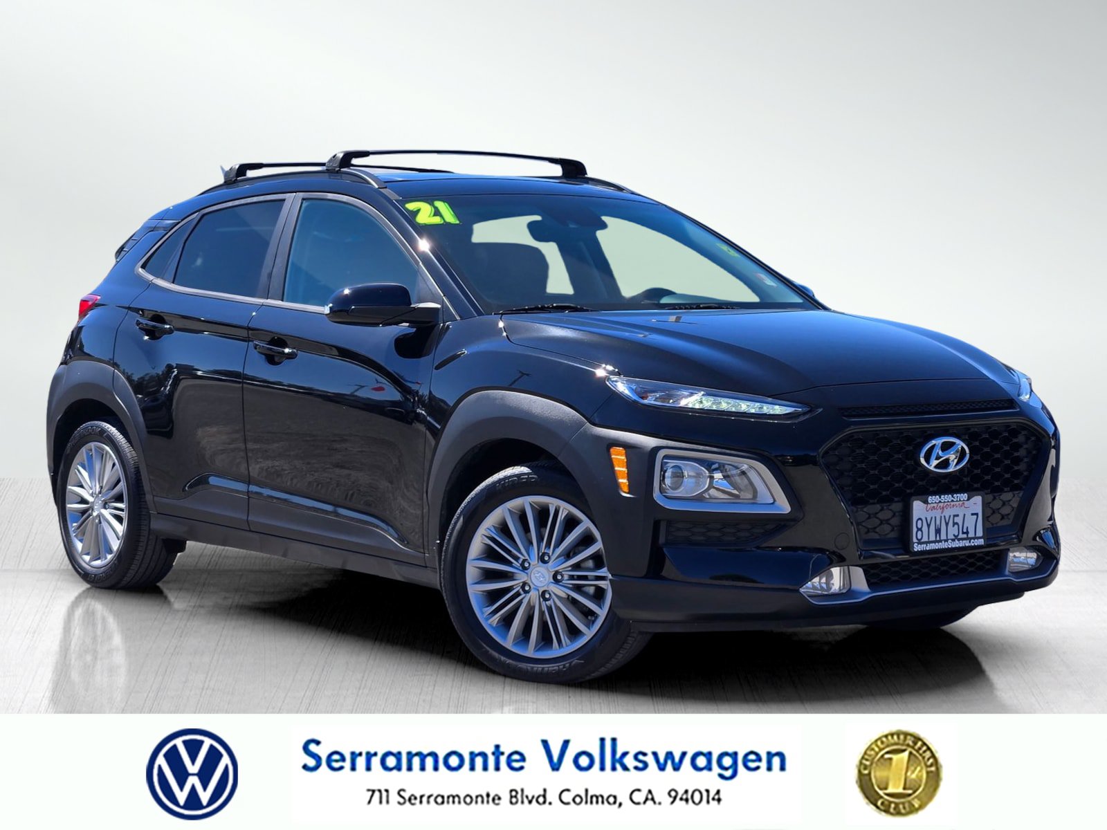 Used 2021 Hyundai Kona SEL Plus FWD image 1