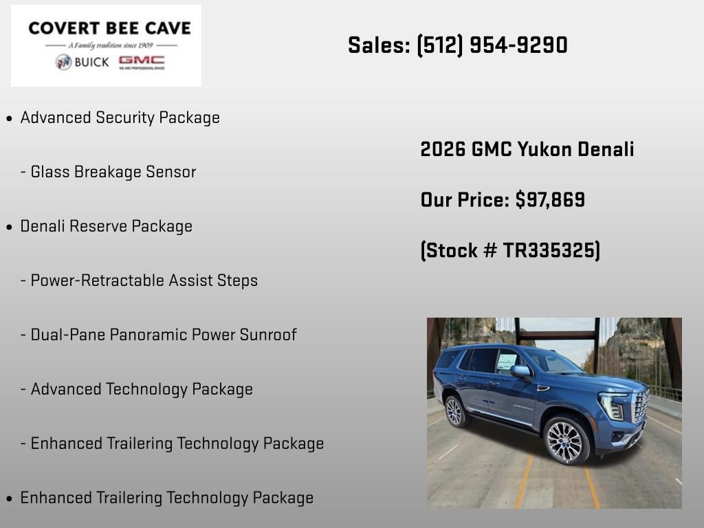 New 2026 GMC Yukon Denali AWD/4WD image 30