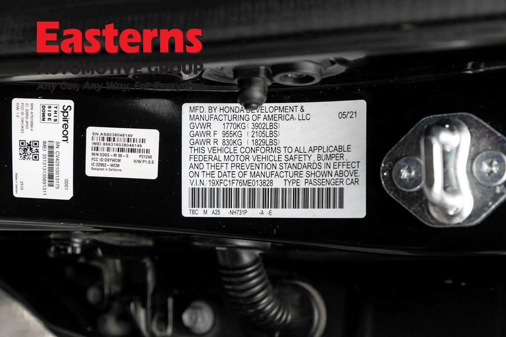 Used 2021 Honda Civic EX-L image 34