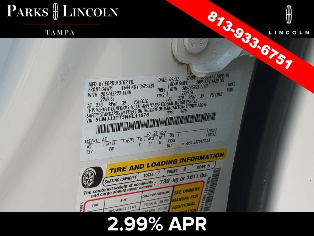 Used 2022 Lincoln Navigator L Black Label AWD/4WD image 38